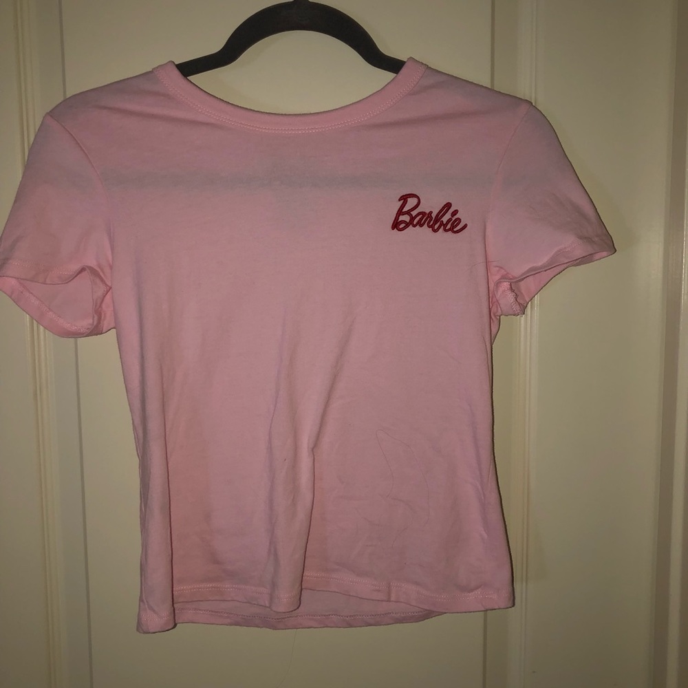Barbie Cropped T Shirt